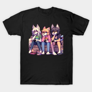 furry fandom - furryart anthro furry fandom T-Shirt